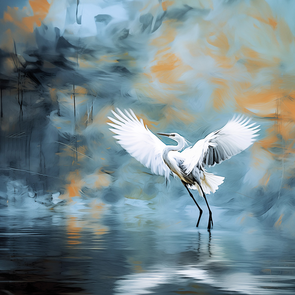 NEW SQ Heron 12 DSC MJ 28018 - Cornish Gifts